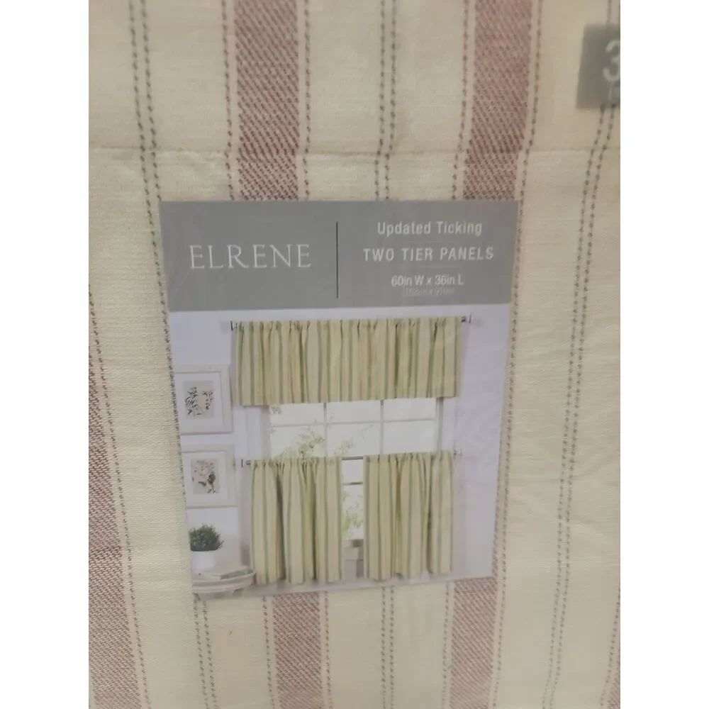 Elrene Updating Ticking Two Tier Panels 30